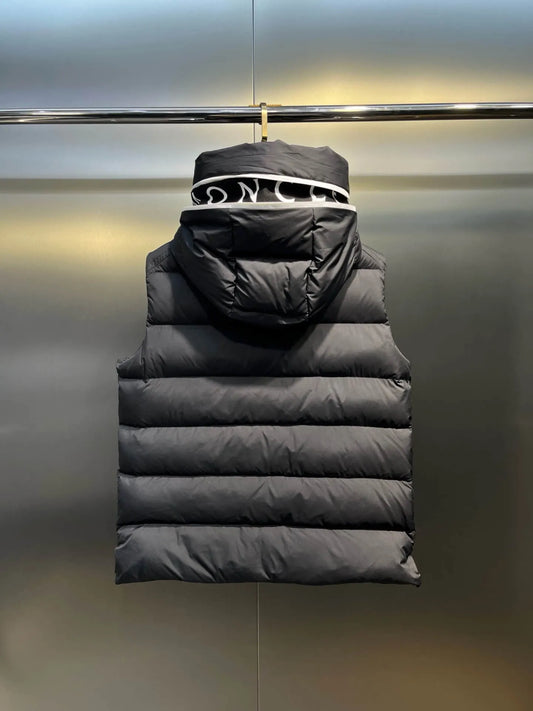 Hooded Down Gilet Jacket