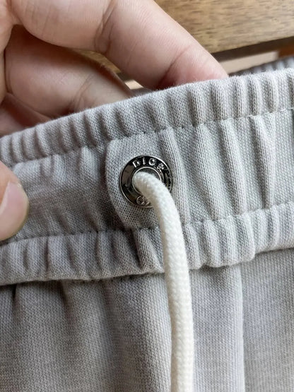 Oblique Side Stripe Patch Pocket sweatpants