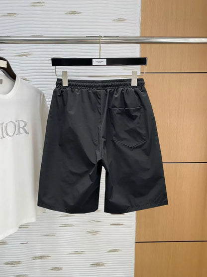 Buckle Decor Cargo Pocket Shorts