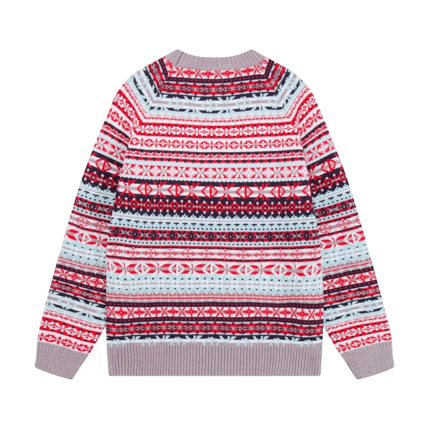 Retro Geo Jacquard Knit
