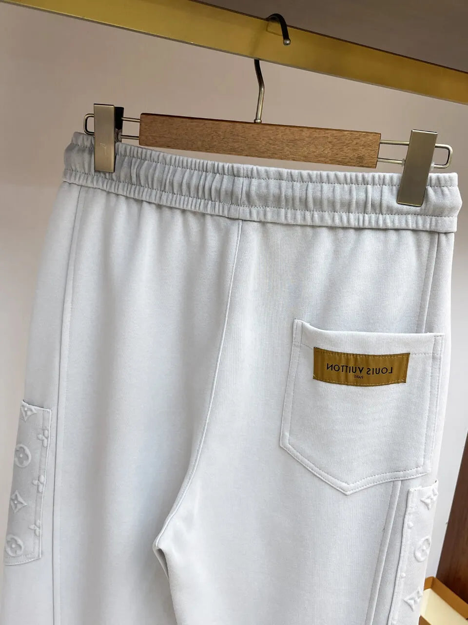 Embossed Monogram Cargo Pocket sweatpants