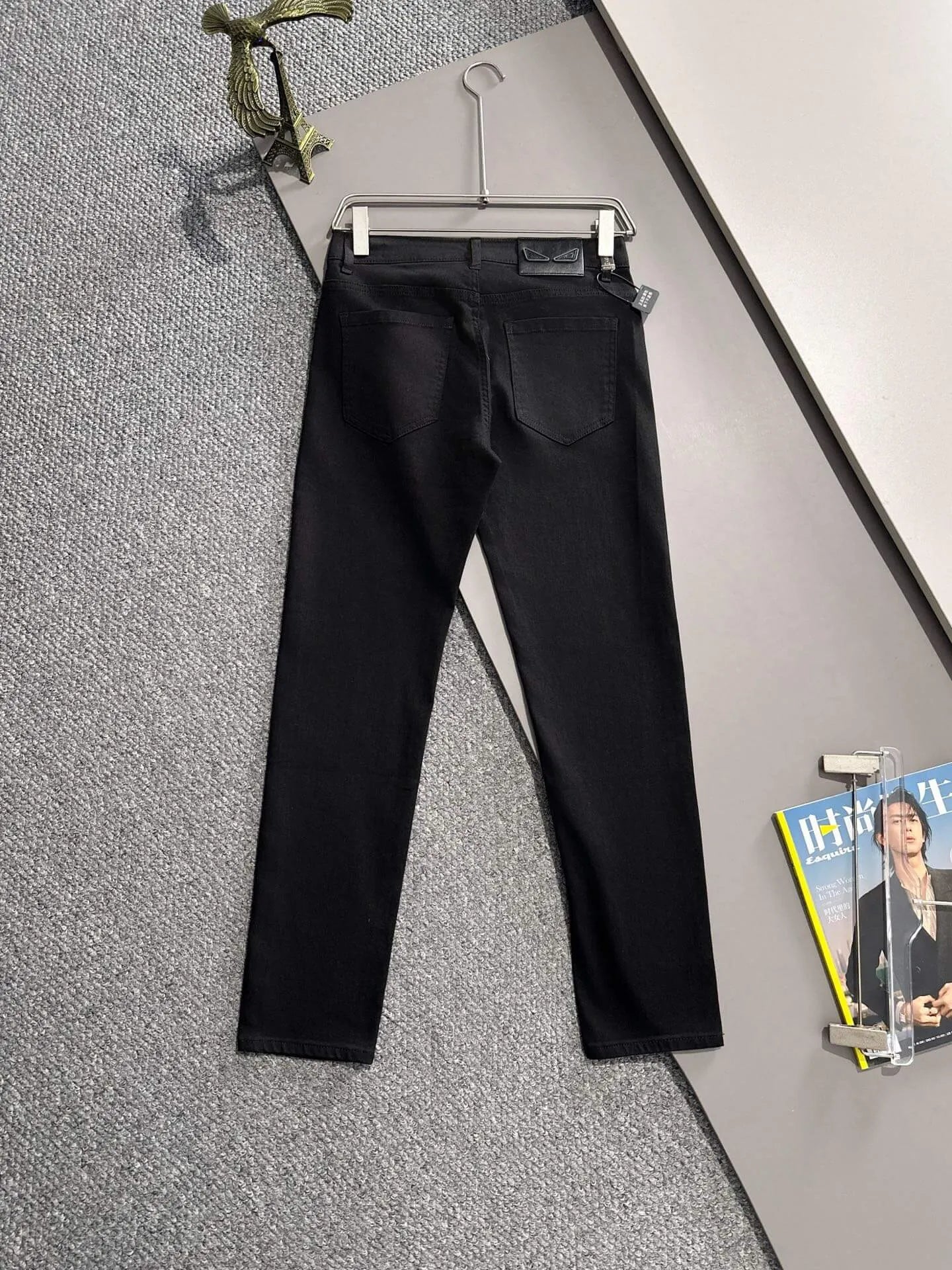 Eye Detail Slim Jeans