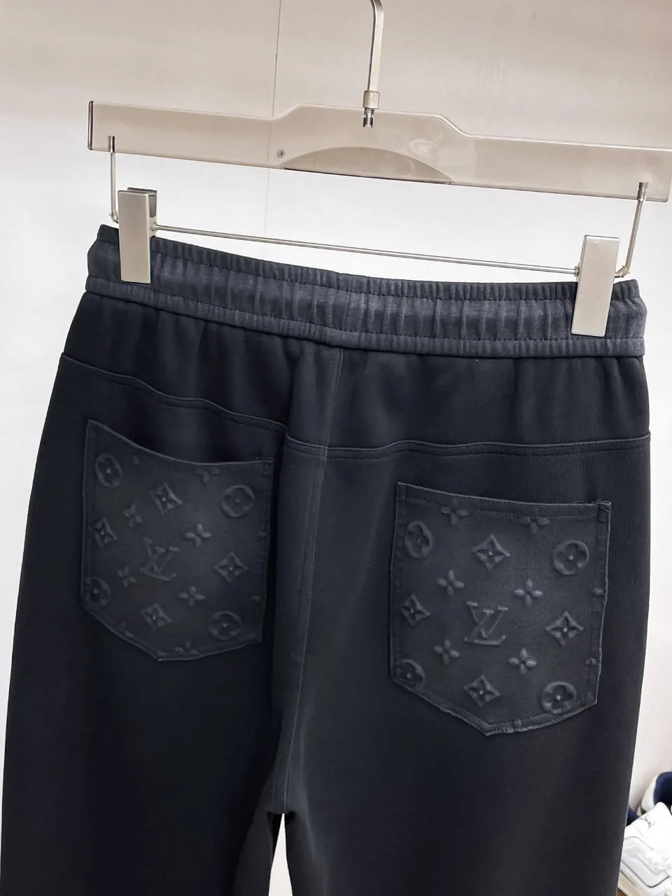 Patchwork Embossed Monogram Pants