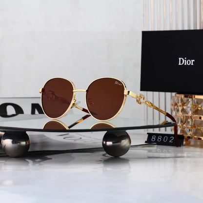 Thin Metal Round Sunglasses