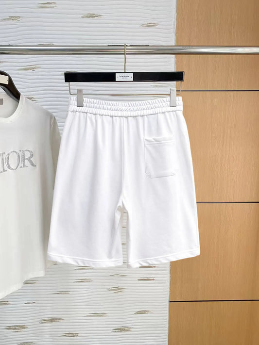 Knight Figure Graphic Printed Shorts