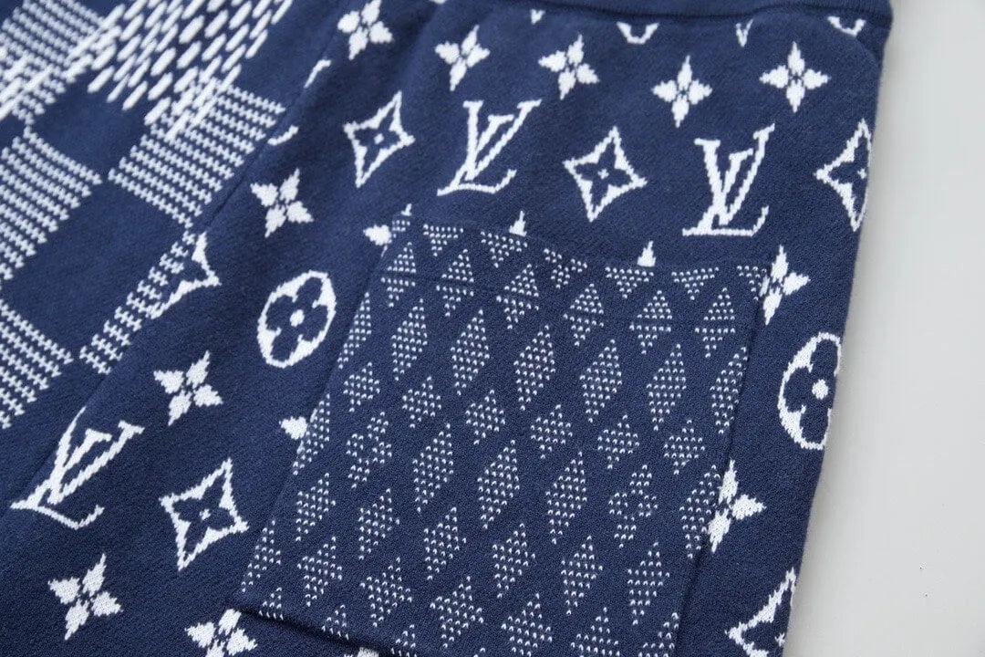 Jacquard Knit Shorts