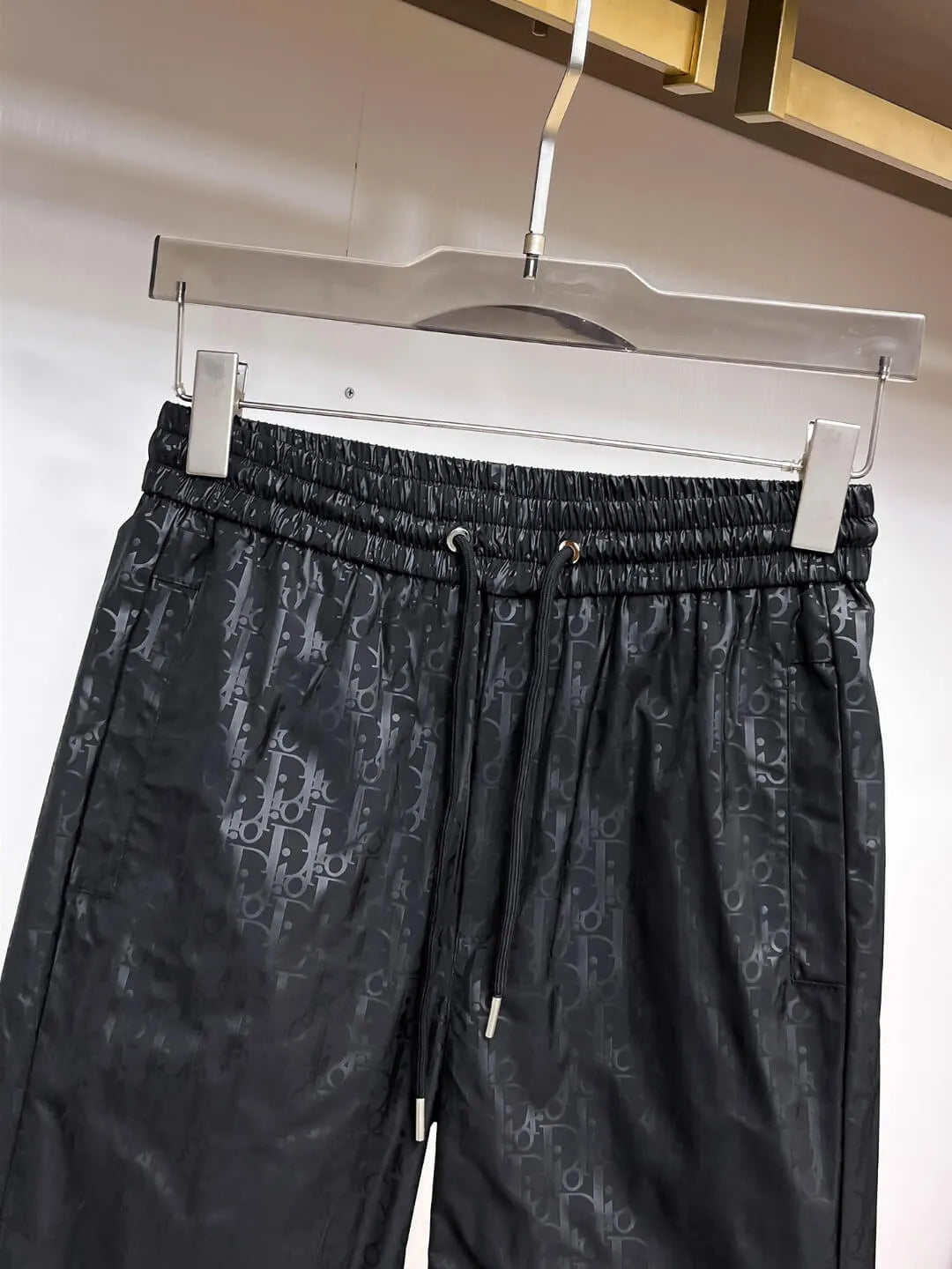 Full Jacquard Drawstring Shorts