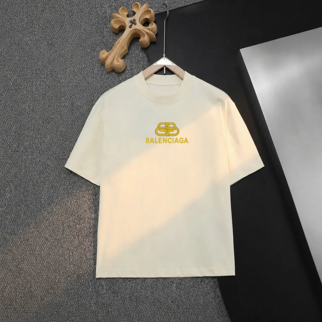 Classic Golden Short‑Sleeve T-shirt