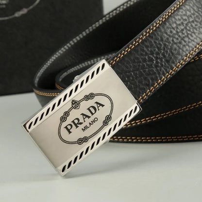 Reversible Top‑Grain Cowhide Slide Belt