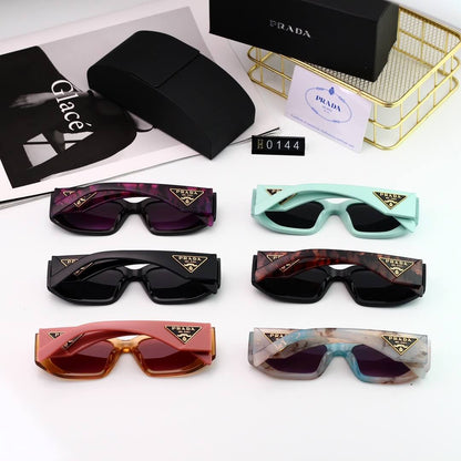 Trendy Narrow Rectangular Sunglasses