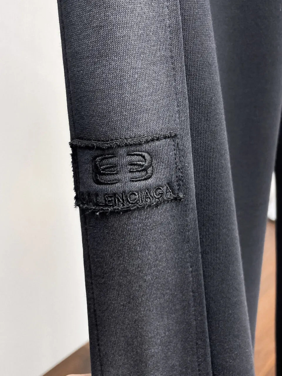 Side Multi‑Patch Decorated Straight Pants