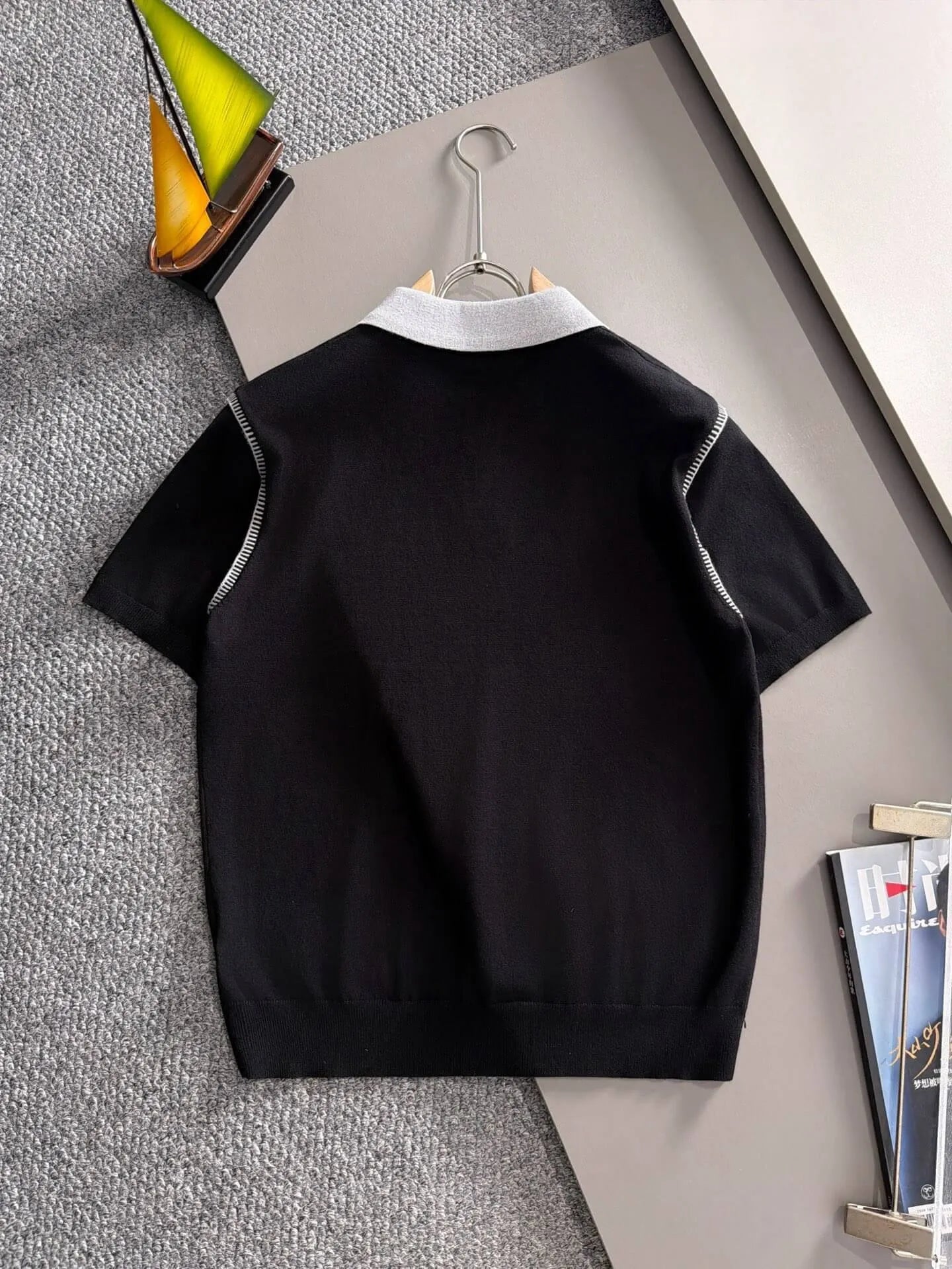 Vintage Classic Collared Polo Shirt