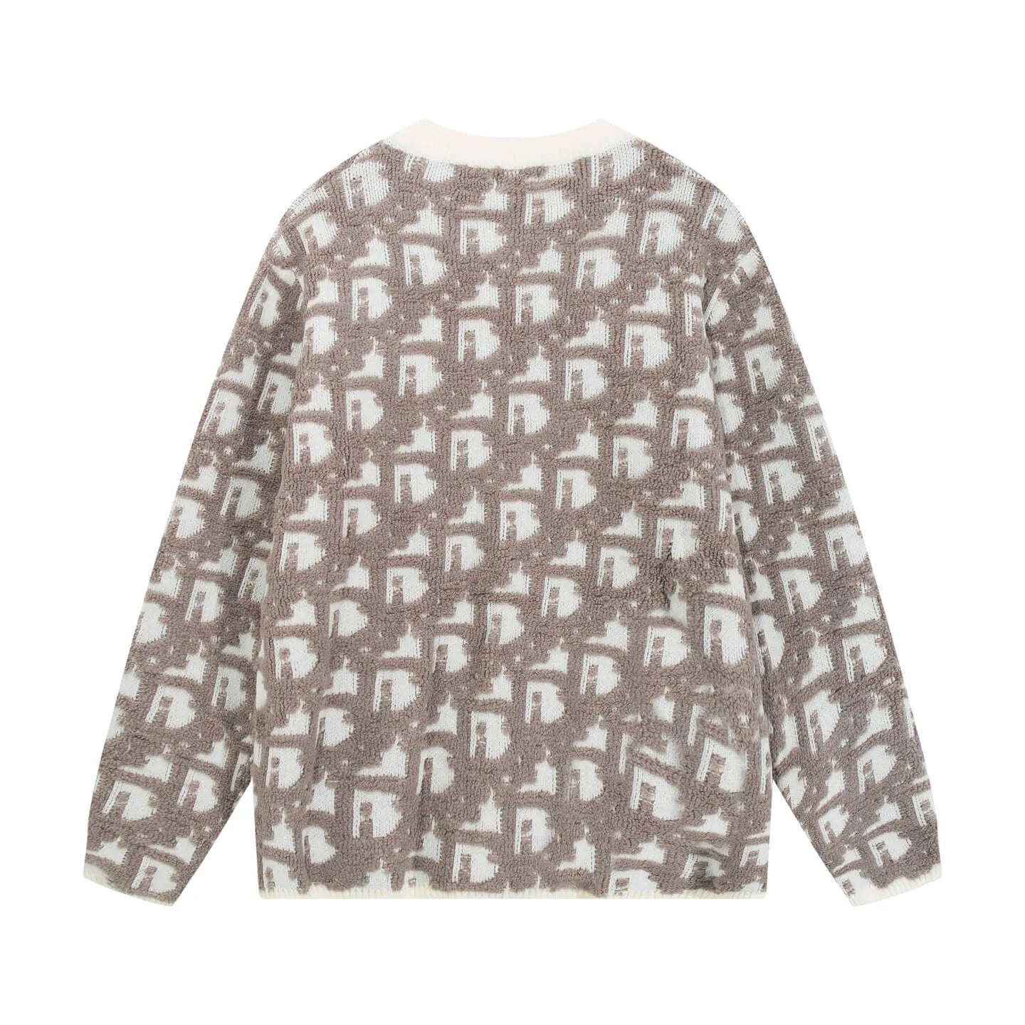 All‑Over Zip Sweater Cardigan