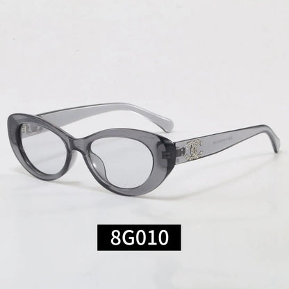 Retro Oval Luxury Women Sunglasses
