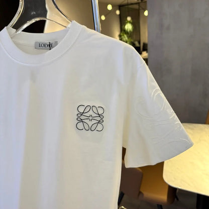 Classic Pattern Embroidered T‑Shirt