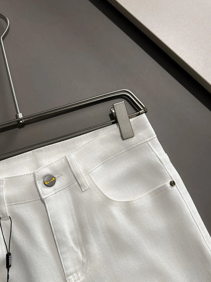 Eye Detail Slim Jeans