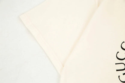Beige Classic Print T-shirt