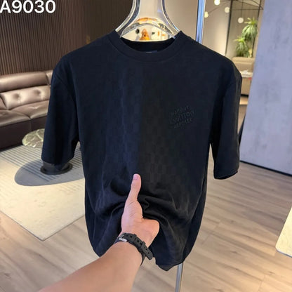 Plaid Design T‑Shirt