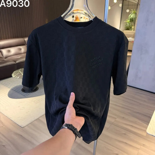 Plaid Design T‑Shirt
