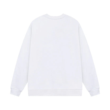 Classic Overlap Print Sweatshirt