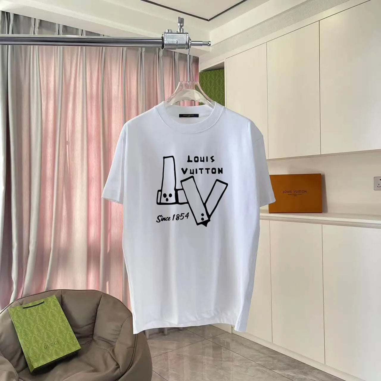 Letter Print Short Sleeve T‑Shirt