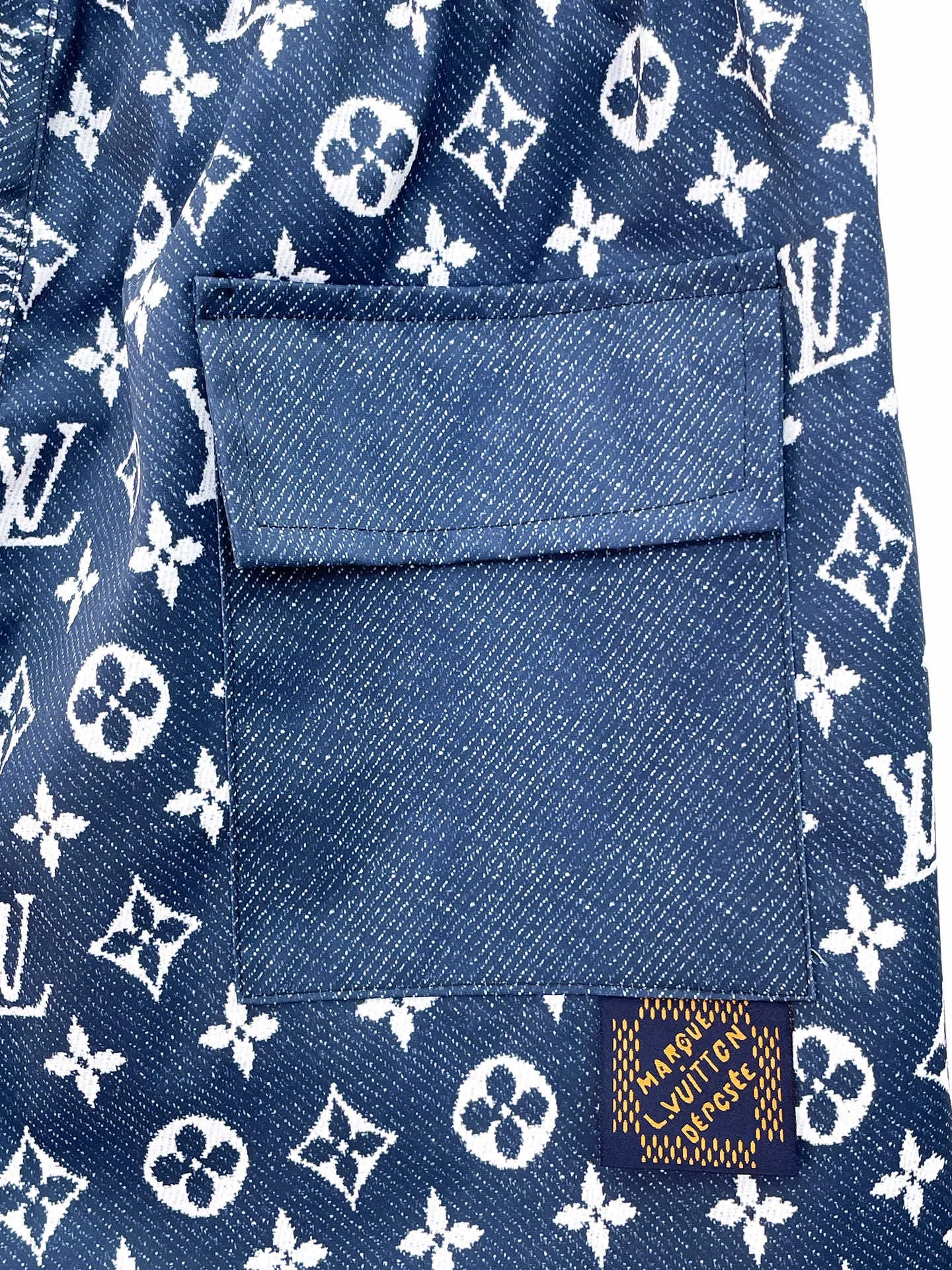 Patchwork Checkered Print Casual Shorts