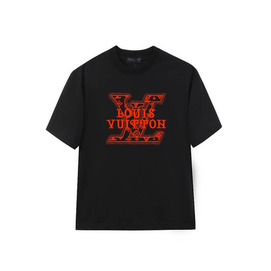 Glow Effect Print T-shirt