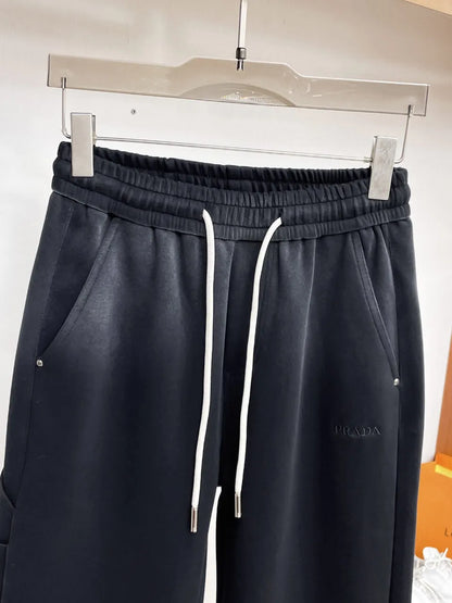 Side Cargo Pocket Embossed Pants