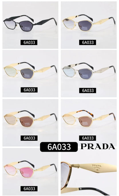 Hexagonal Metal Sunglasses