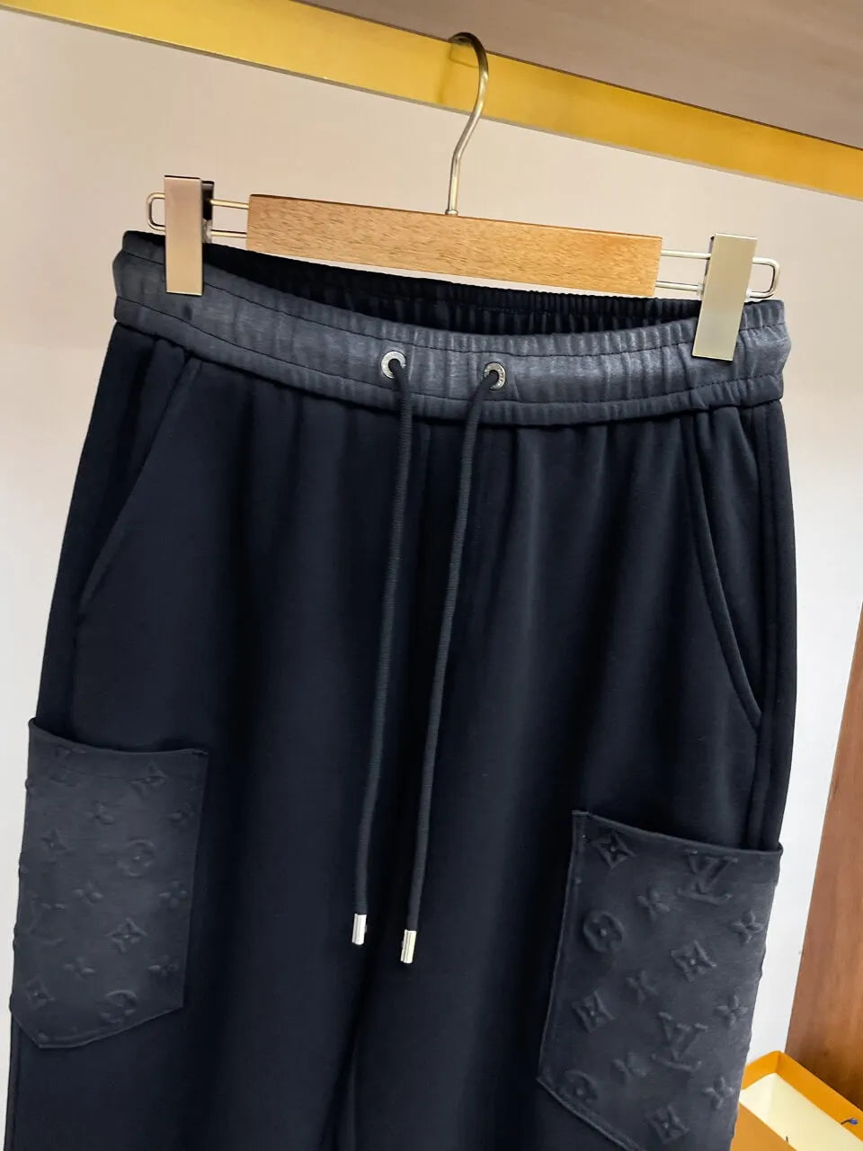 Embossed Monogram Cargo Pocket sweatpants