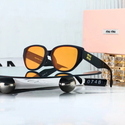 Retro Cat‑eye Square Sunglasses