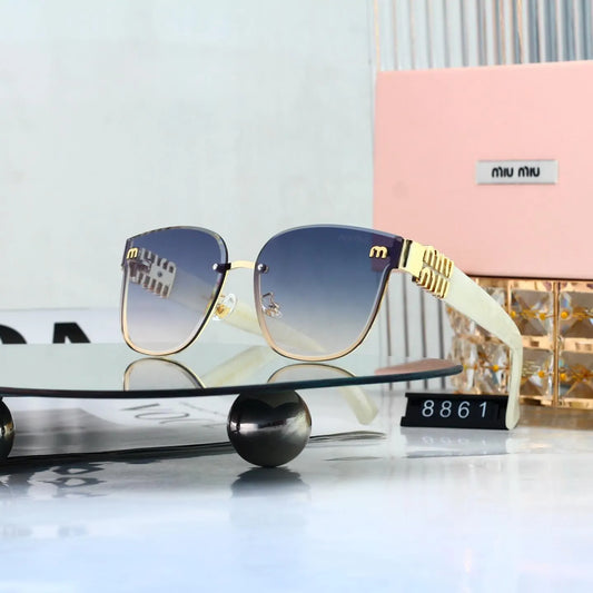 Fashion Hollow Arm Sunglasses