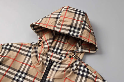 Brown Striped Jacket