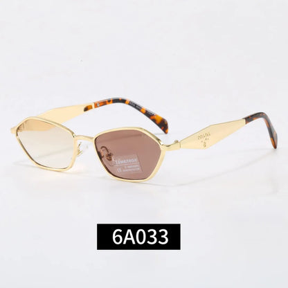 Hexagonal Metal Sunglasses