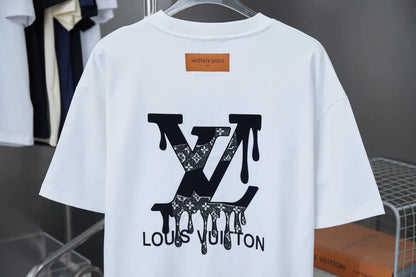 Back Melt Print Short Sleeve T‑Shirt
