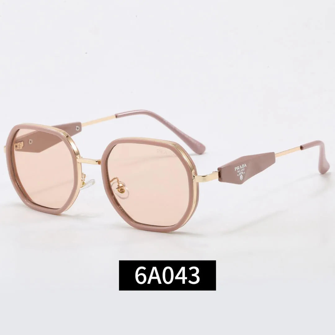 Hexagonal Retro Sunglasses