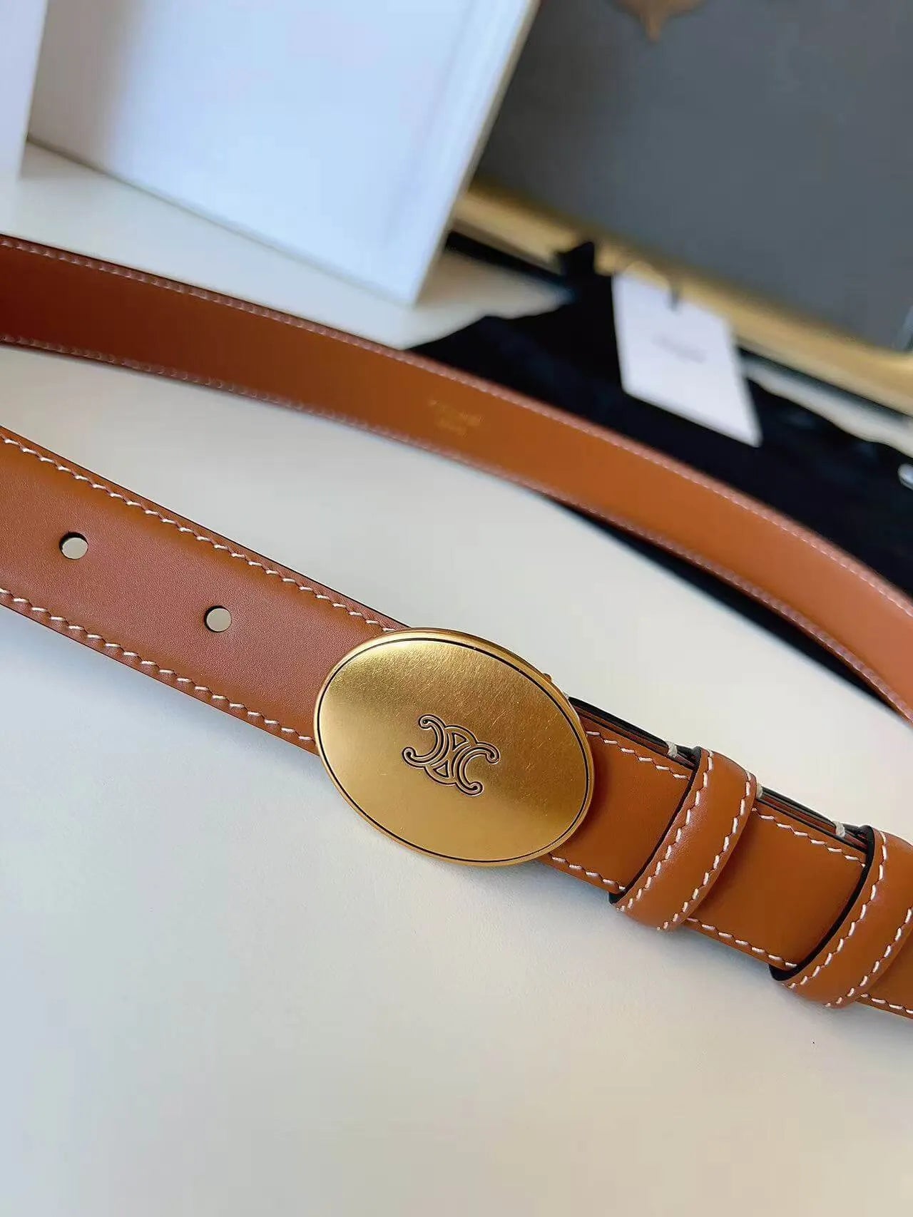 Top‑Grade Imported Cowhide Belt