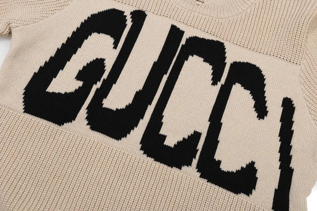 Distressed Crewneck Sweater