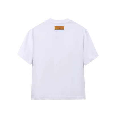 Green Outline Print T-shirt