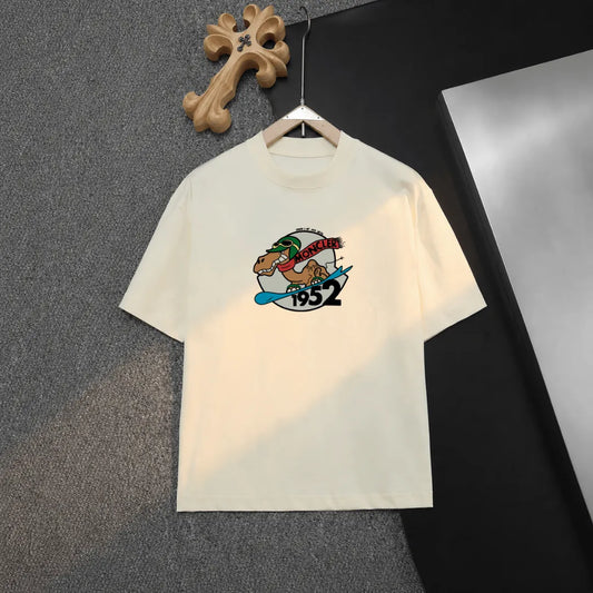 Ski Camel Print T‑Shirt