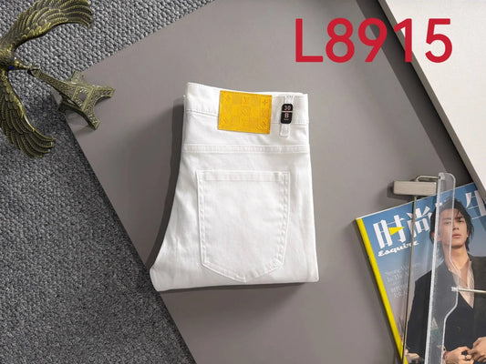 Contrast Patch Stretch Jeans