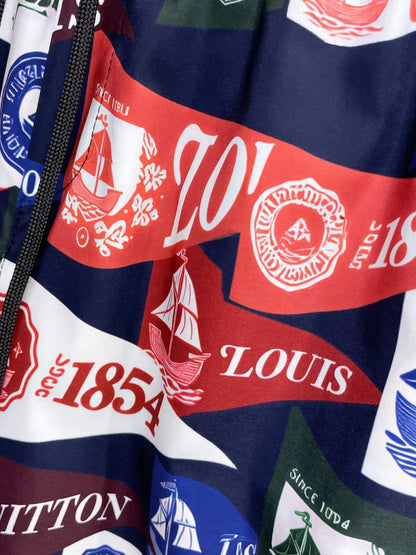 Vintage Flag Full Print Casual Shorts