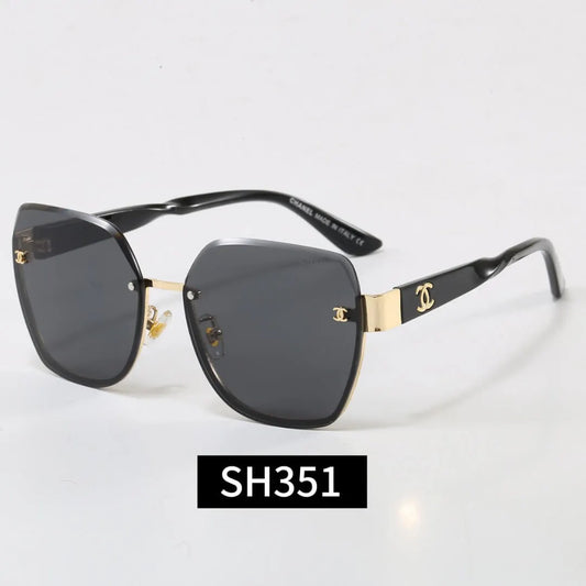 Square Rimless Sunglasses