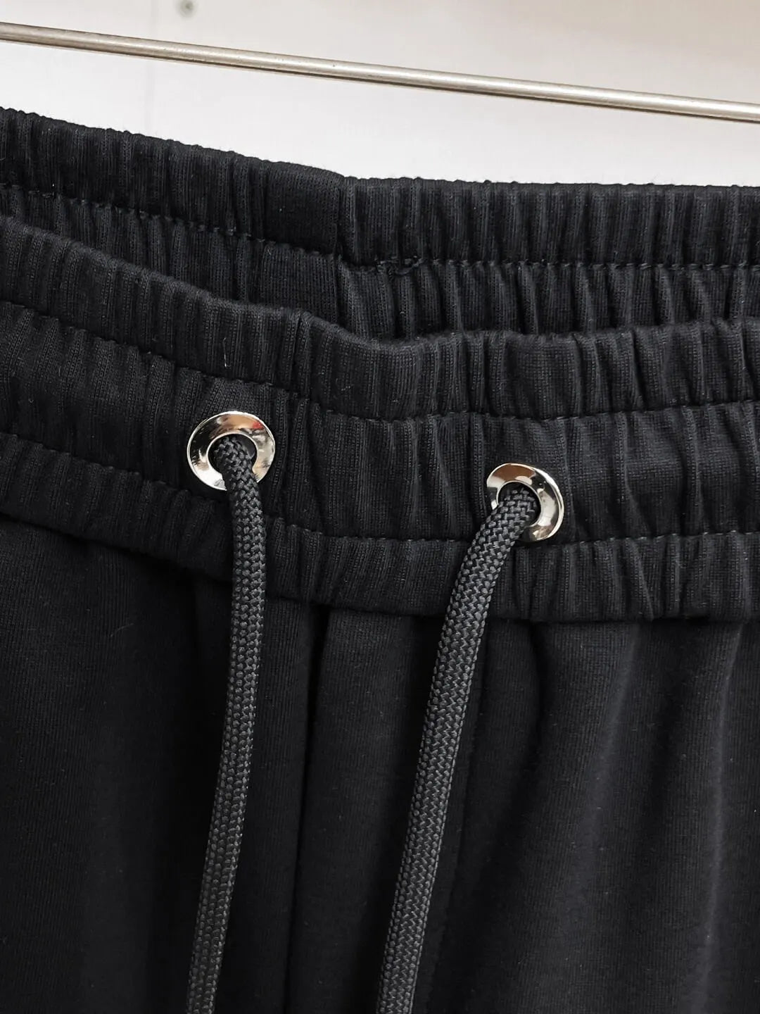 Spliced Monogram Patch Casual Shorts