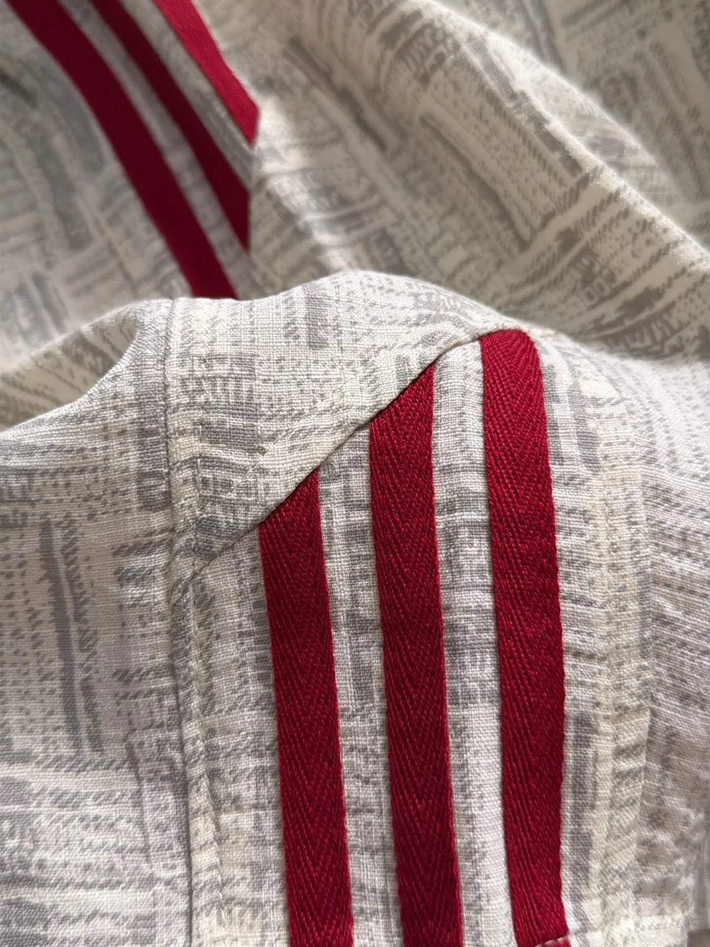 Horse Embroidery Side Stripe Shorts