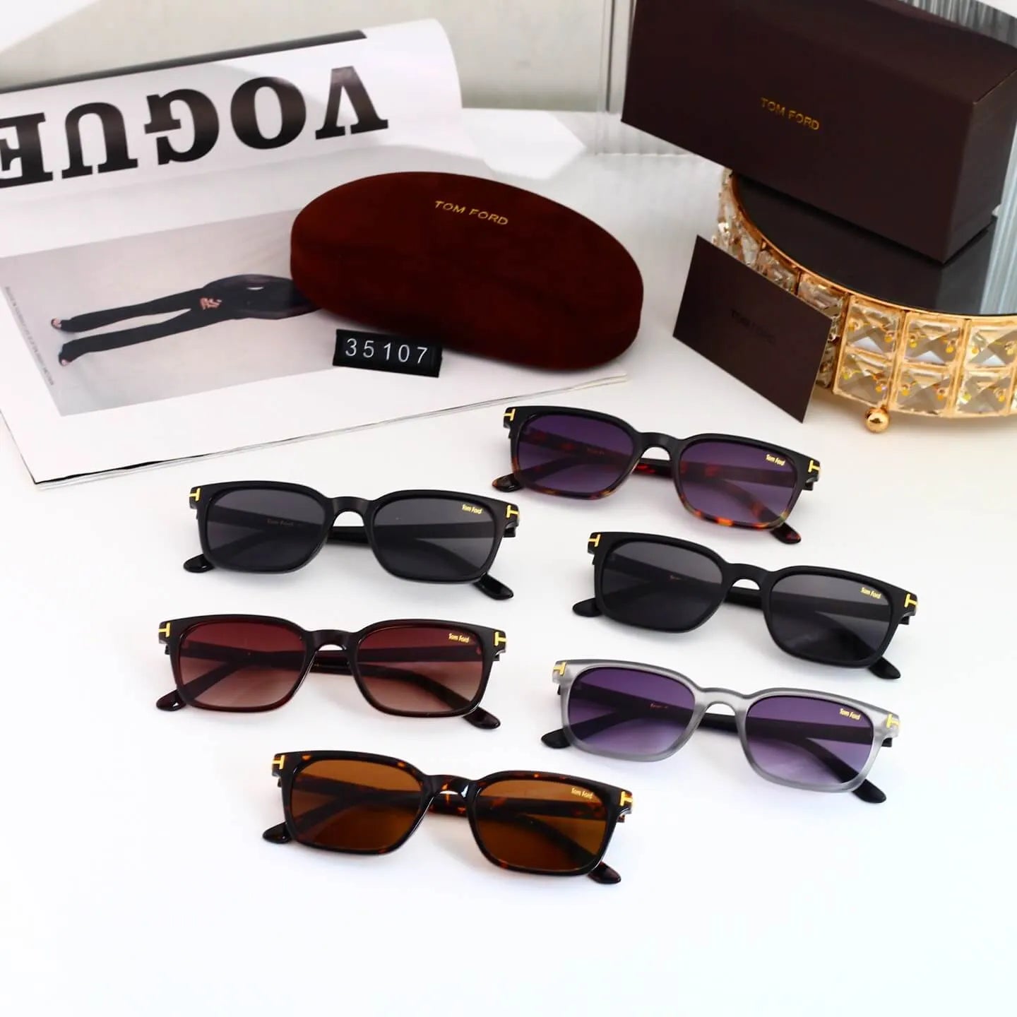 Classic Square Casual Sunglasses