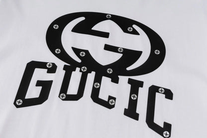 Screw Letter Print T-Shirt