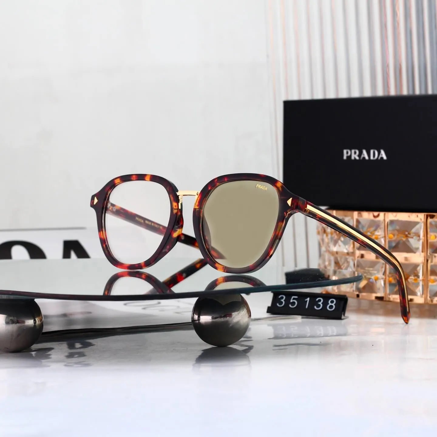 Retro Round Square Sunglasses