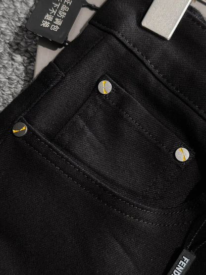 Eye Detail Slim Jeans