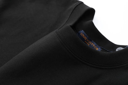 Broken Letter Print T-shirt